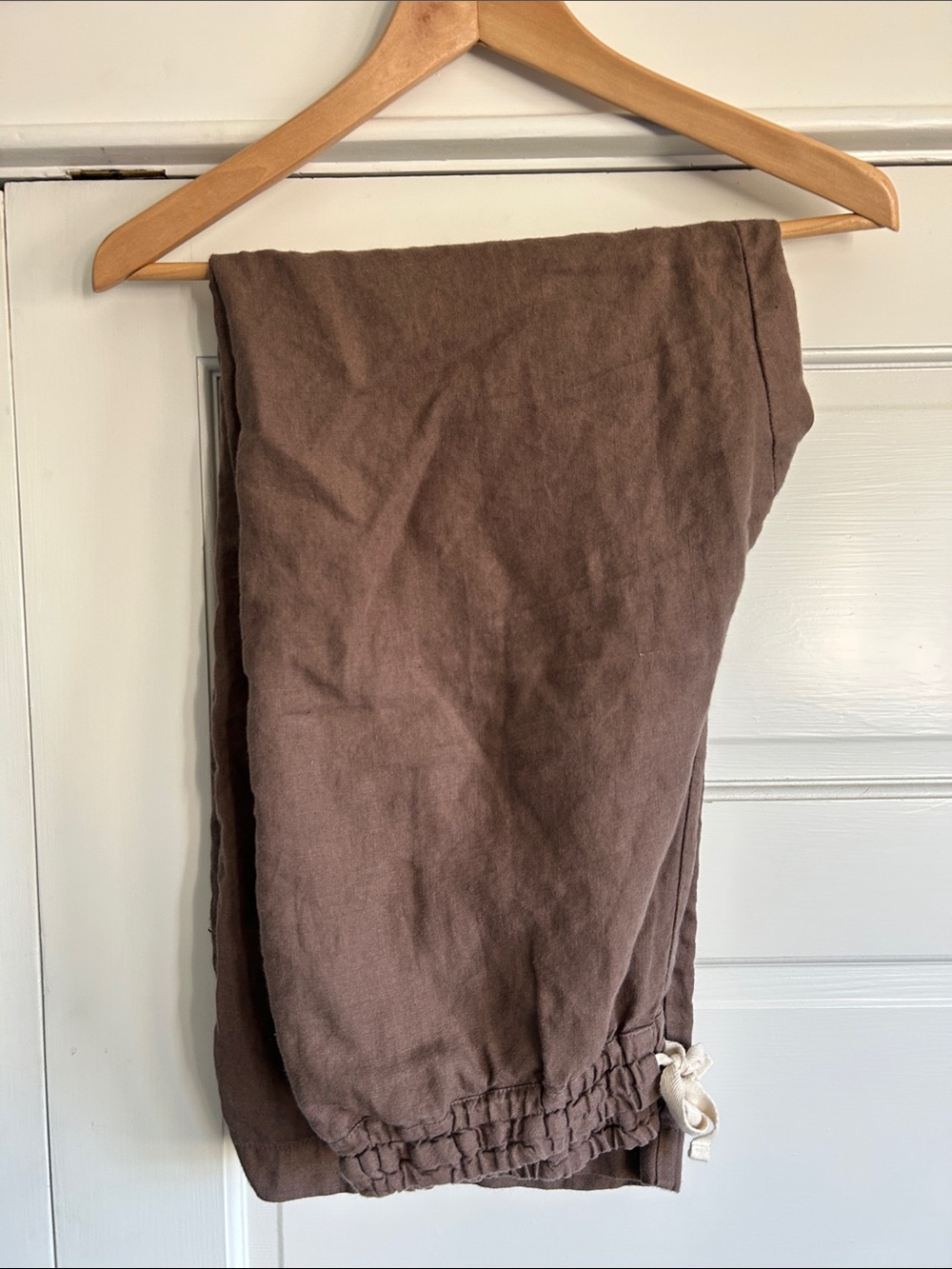 notPERFRCT LINEN Wide-Leg Pants